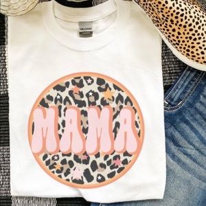 NEW mama graphic tee